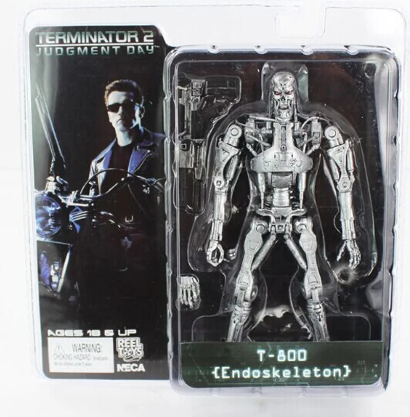 NECA The Terminator Endoskeleton T-800 PVC-Actionfigur The Terminator 2 Sammlermodell Spielzeug Bewegliche Montagepuppe – Detail 14