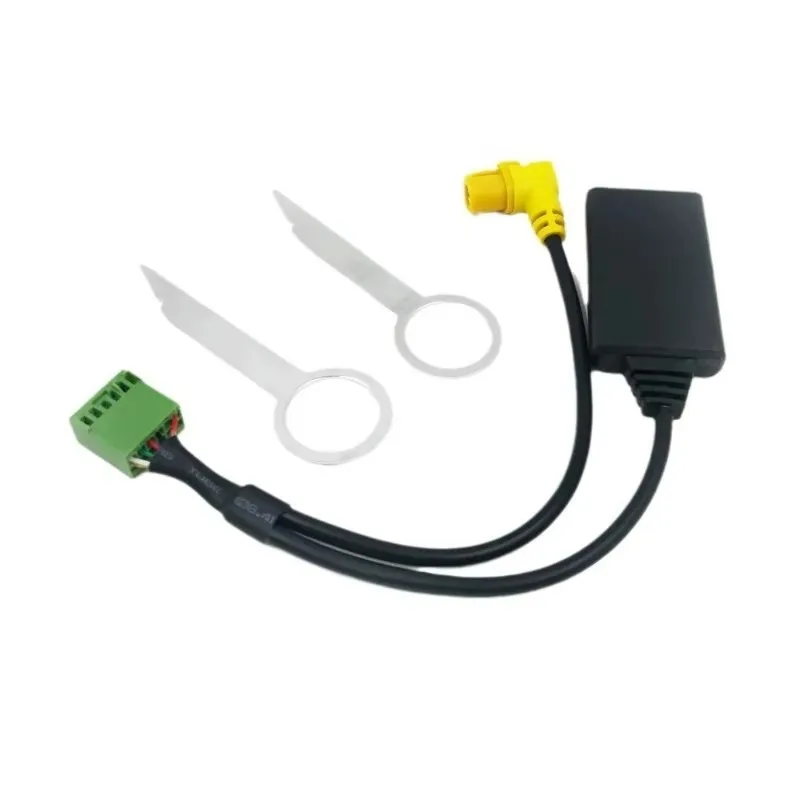 FKY For Audi A4 A6 Q5 Q7 A5 S5 3G AMI 12Pin Bluetooth 5.0 AUX Cable Adapter Wireless Audio Input Replacement view 2
