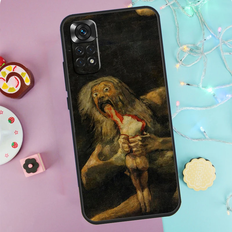 Spain Francisco Goya Art Case For Redmi Note 8 9 10 11 12 Pro Note 9S 10S 11S 8T 12C 9C 9T 10A 10C Bumper Cover