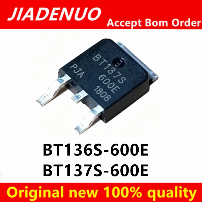 (10piece)100% New BT137S-600E BT136S-600E BT136S BT137S TO-252 Chipset