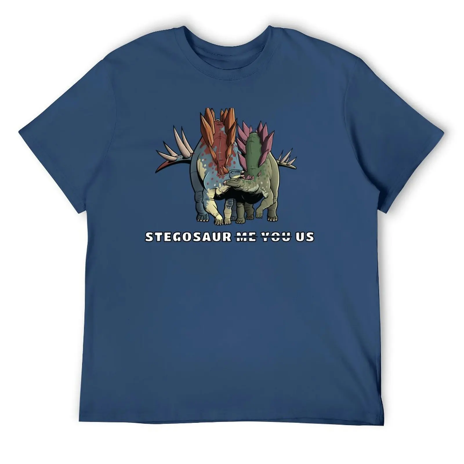 Valentine's Day Stegosaurus T-Shirt luxury designer funny costumes mens t shirts