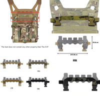 Outdoor Vest Chest Conversion Board Molle Extended Adapter Plate for CP SPC Tactical Vest Imported Composite Material