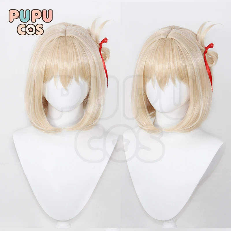 

Lycoris Recoil Nishikigi Chisato 33cm Short Straight Anime Cosplay Wigs Fiber Heat Resistant Synthetic Hair + Wig Cap