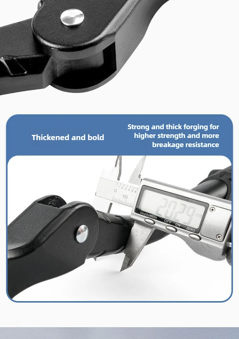 24-29 Zoll verstellbarer Fahrradständer aus Aluminiumlegierung MTB/Faltrad/Schnee/Elektrofahrzeug Fahrradseite Fußstütze Rackunterstützung – Detail 4