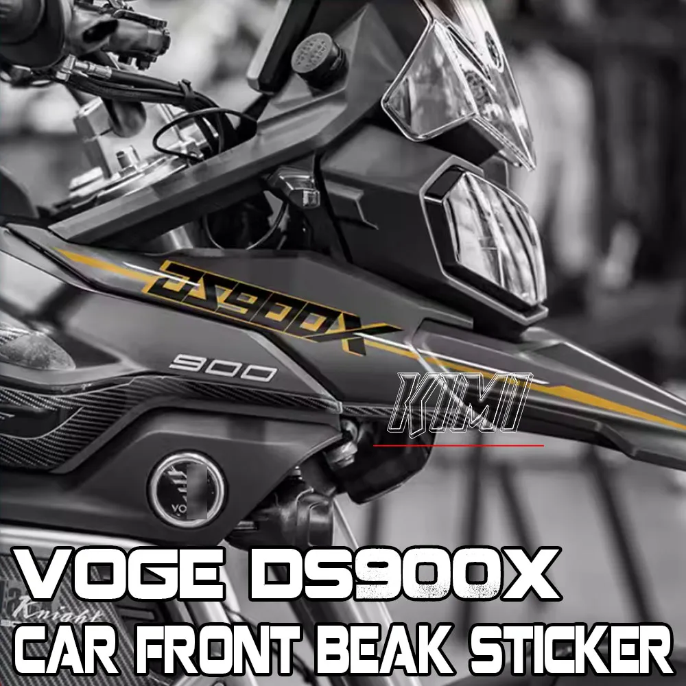 Motorcycle Front Mouth Stickers Decorative Stickers Creative Stickers Modified Accessories For VOGE DS900X 2024