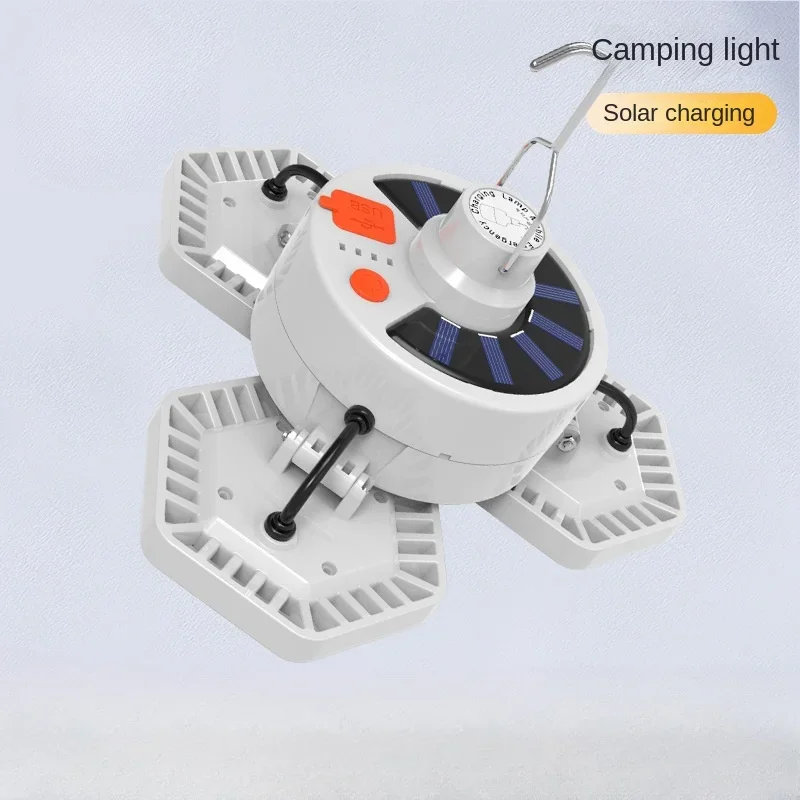 

Three Sides Camping Lamp Outdoor Emergency Camping Tent Light Solar Charging Night Market Stall Stall Lighting solar lights