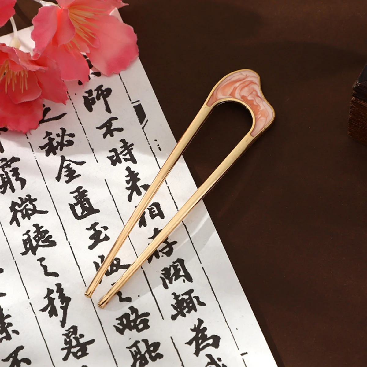 New Simple Fork Metal Hairpin U-shaped Alloy Hair Ornament Hair Accessories for Girls - Image 6