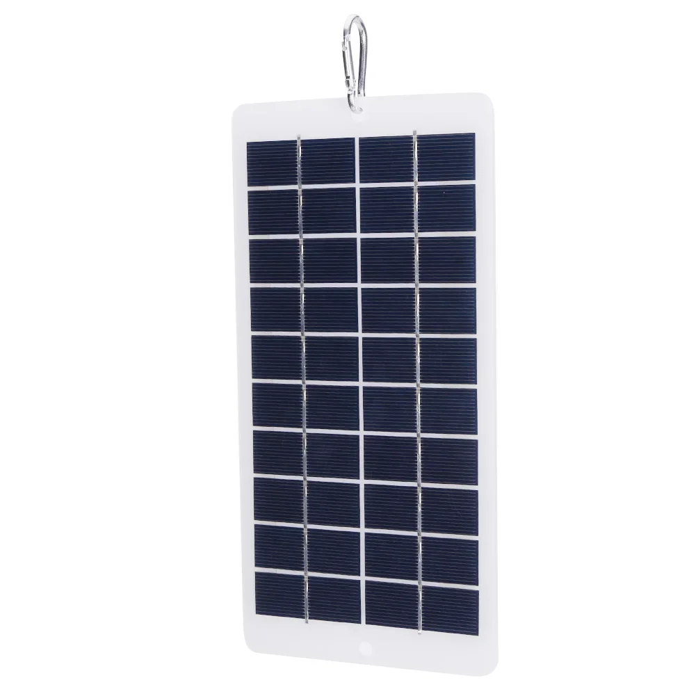 USB Portable Solar Battery Charger 10W 5V Output 900MA Solar Panel Charger Lightweight Scratchproof for Tourism Camping Hiking