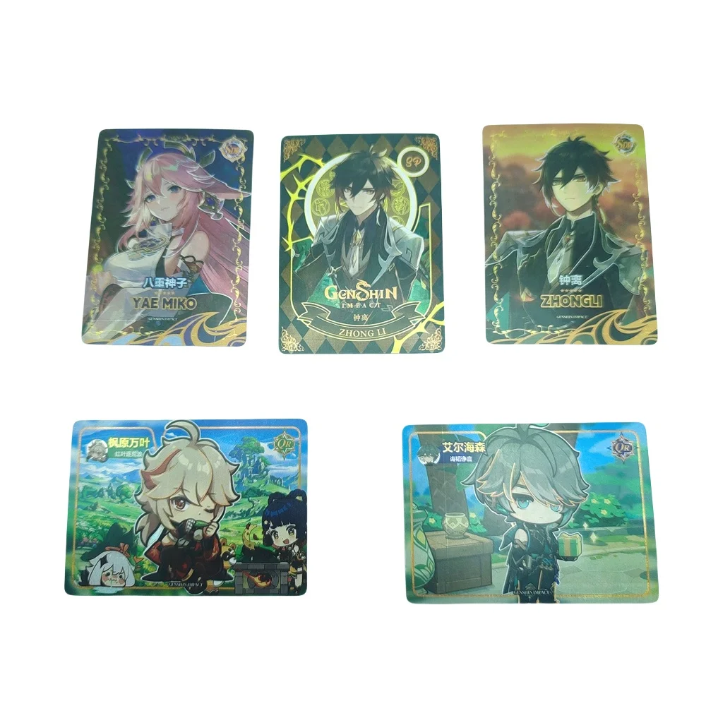 DIY Genshin Impact Honkai Impact Kafka Original Self-made Card Series Set Anime Peripheral Game Collection Card Holiday Gift