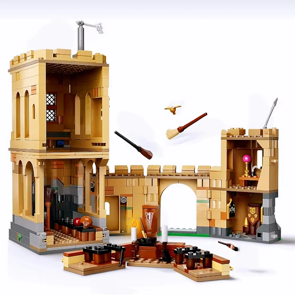 2025 nueva serie street view 651 Uds. Construcción escolar modelo 76447 bloques de construcción juguetes educativos para niños regalo de cumpleaños