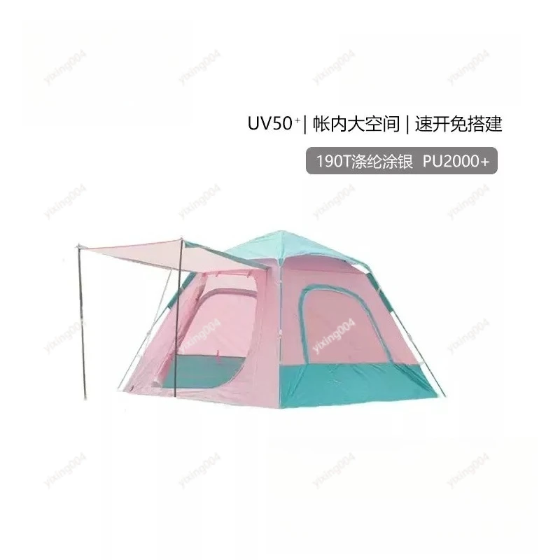 Portable Instant Pop Up Tent, Windproof Waterproof Canopy for Outdoor Garden Use