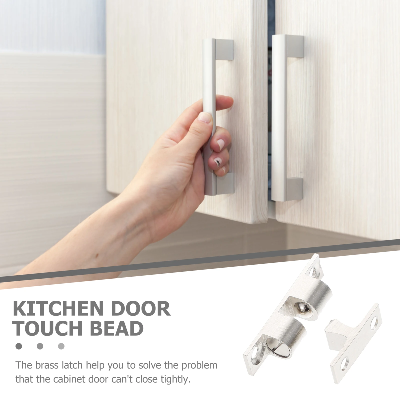 

Copper Bump Beads Cabinet Door Latches and Catches with Screws Cupboard Hardware Doors