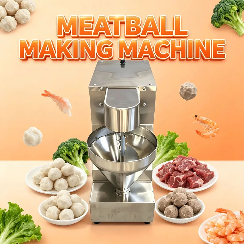 Automatic Meatball Machine Commercial Stainless Steel Meatball Forming Equipment