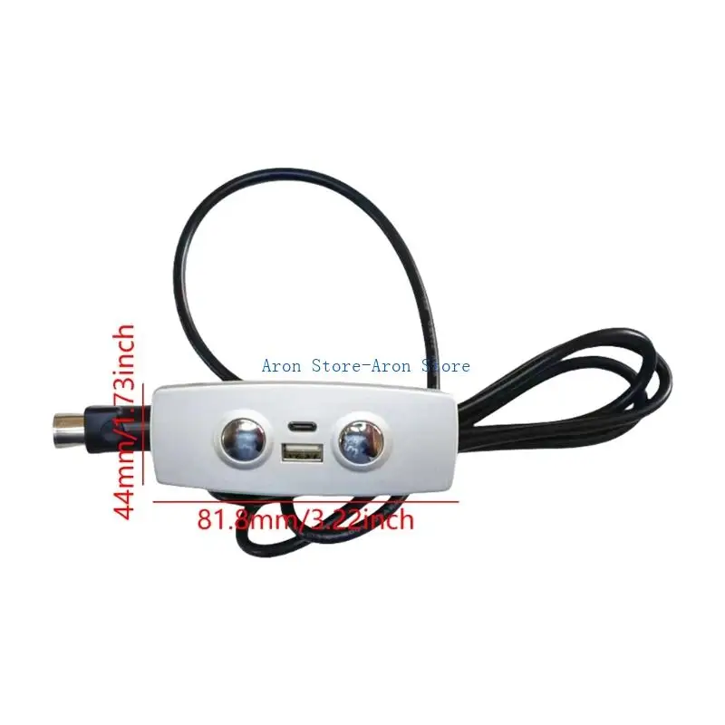 مفاتيح Recliner الكهربائية H3CF 2 مفاتيح تحكم كرسي رفع زر مع USB شحن واجهات كرسي الطاقة