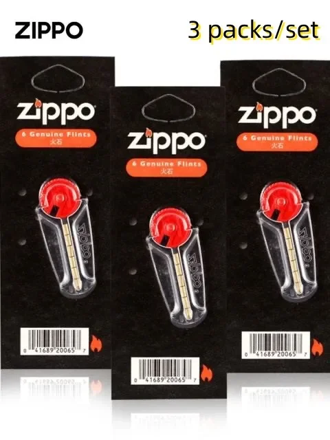 Zippo Lighter Flint Replacement Pack of 6