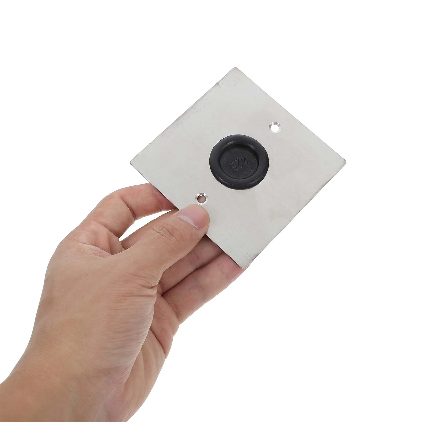 Stainless Steel Socket Cover 86mm Outlet Blank Panel Decorative Plate Wall Toggle Light Fixture Protector Easy