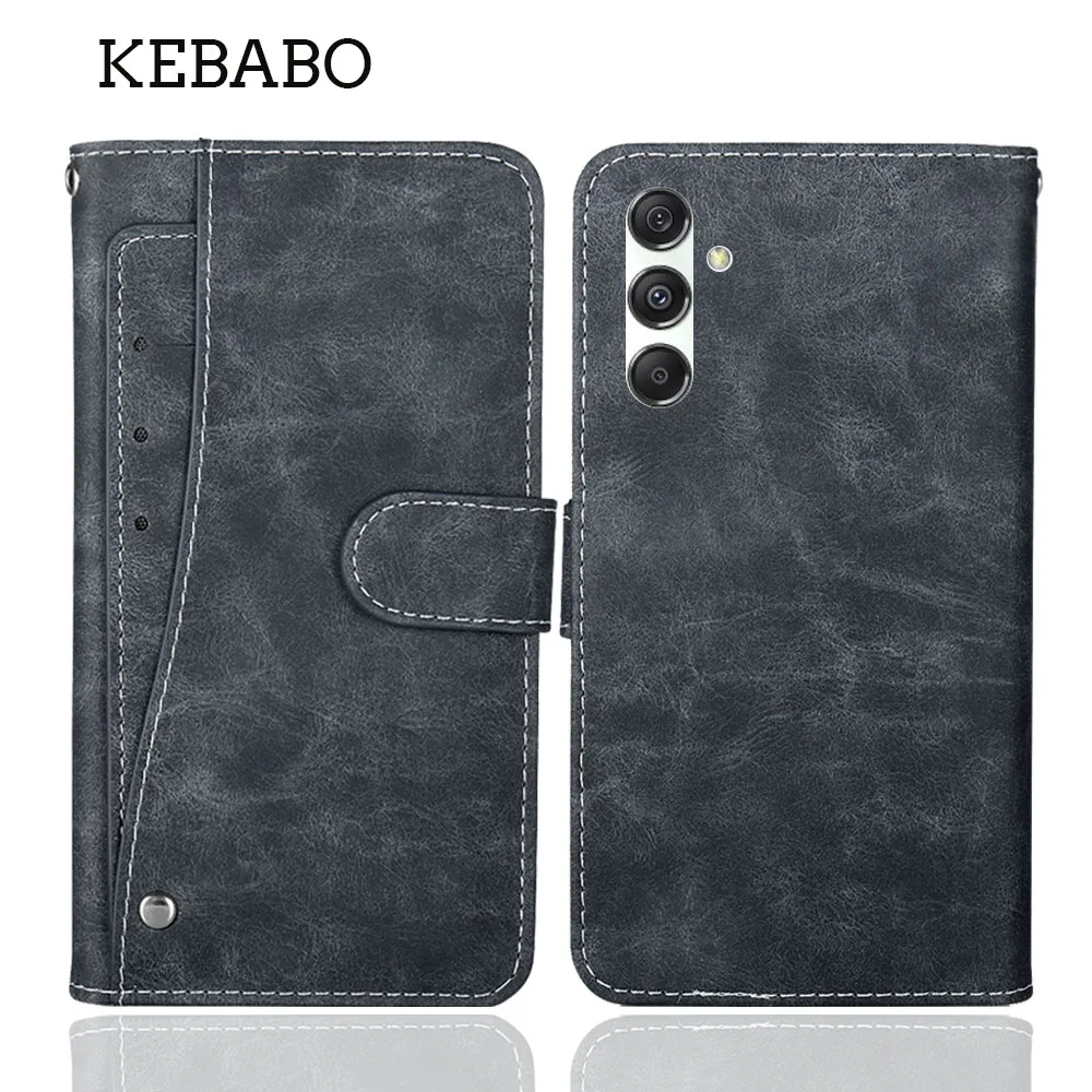 Leather Wallet For Samsung Galaxy M54 5G Case 6.7