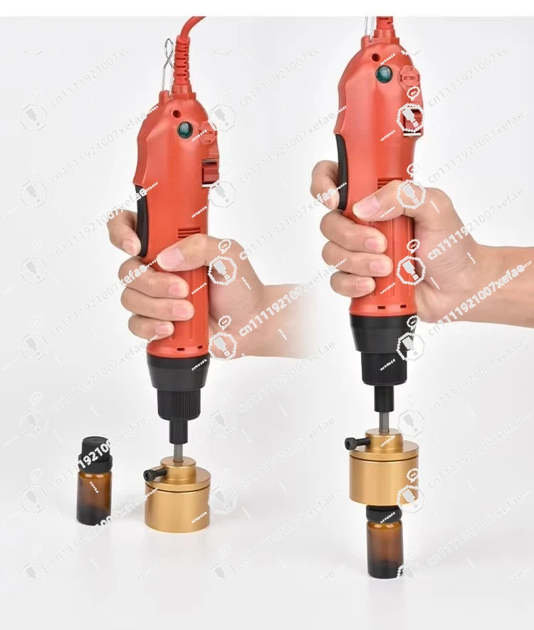 Plastic Glass Bottle Tightening Capping Machine Manual Small Semi-automatic Manual Operation