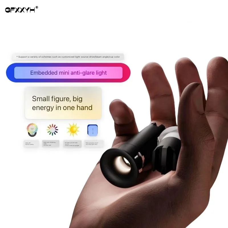 Mini Anti-Glare Cob…