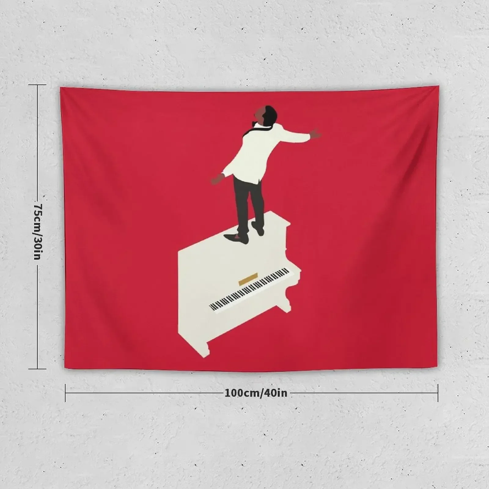 Kanye Runaway Piano Design Tapestry Decoration For Rooms Bedroom Decorations Tapestry