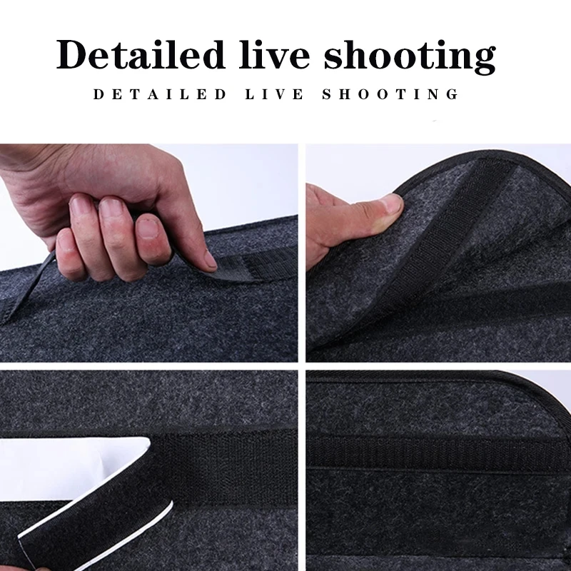 كبير مكافحة زلة مقصورة التمهيد التخزين المنظم أداة سيارة حقيبة التخزين سيارة جذع المنظم لينة ورأى صندوق تخزين الملحقات