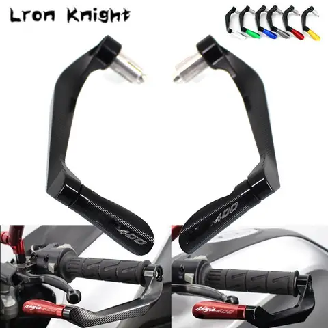 NINJA400 NINJA 400 Z400 Z 400 2018-2023 오토바이 CNC 핸들 바 그립 가드 브레이크 클러치 레버 가드 보호대