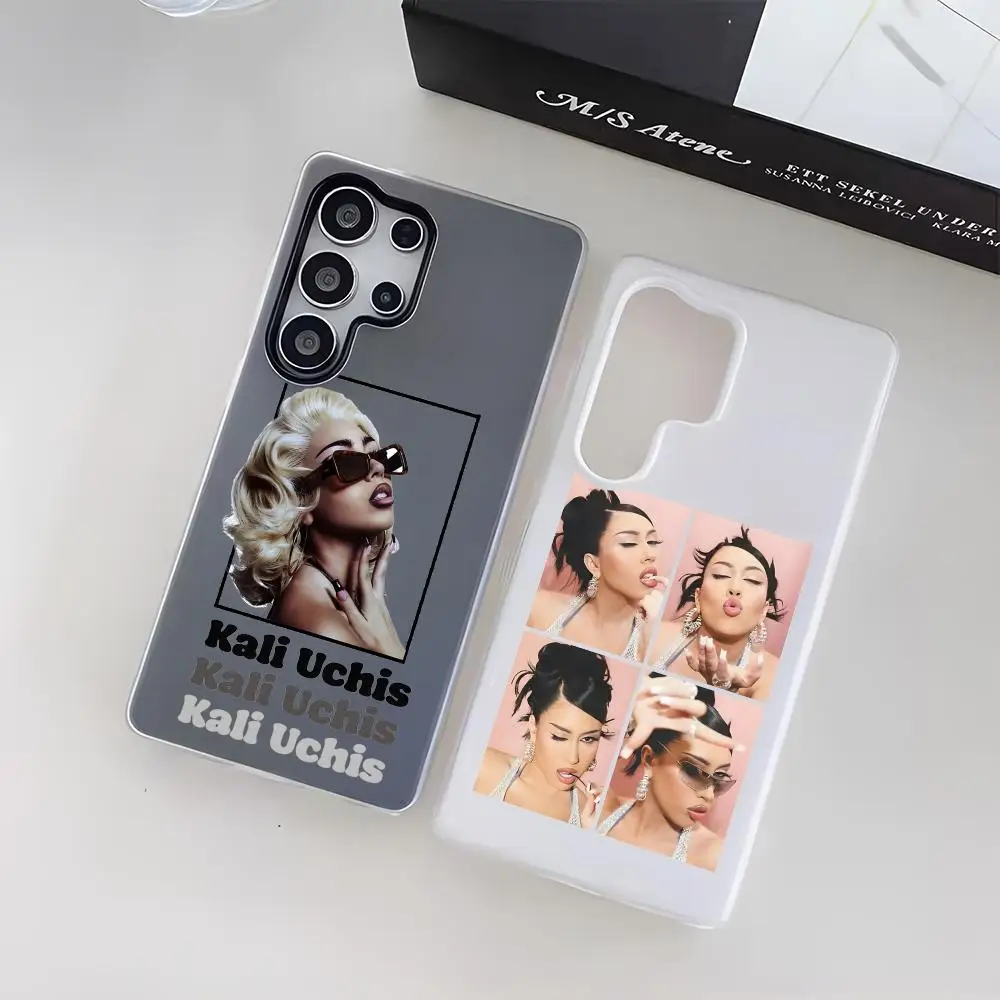 Hot Singer K-Kali Uchis Phone Case For Samsung Galaxy S25 S24 S22 S23 Ultra S21 S20 Plus Frosted Jelly Shockproof Soft Cover