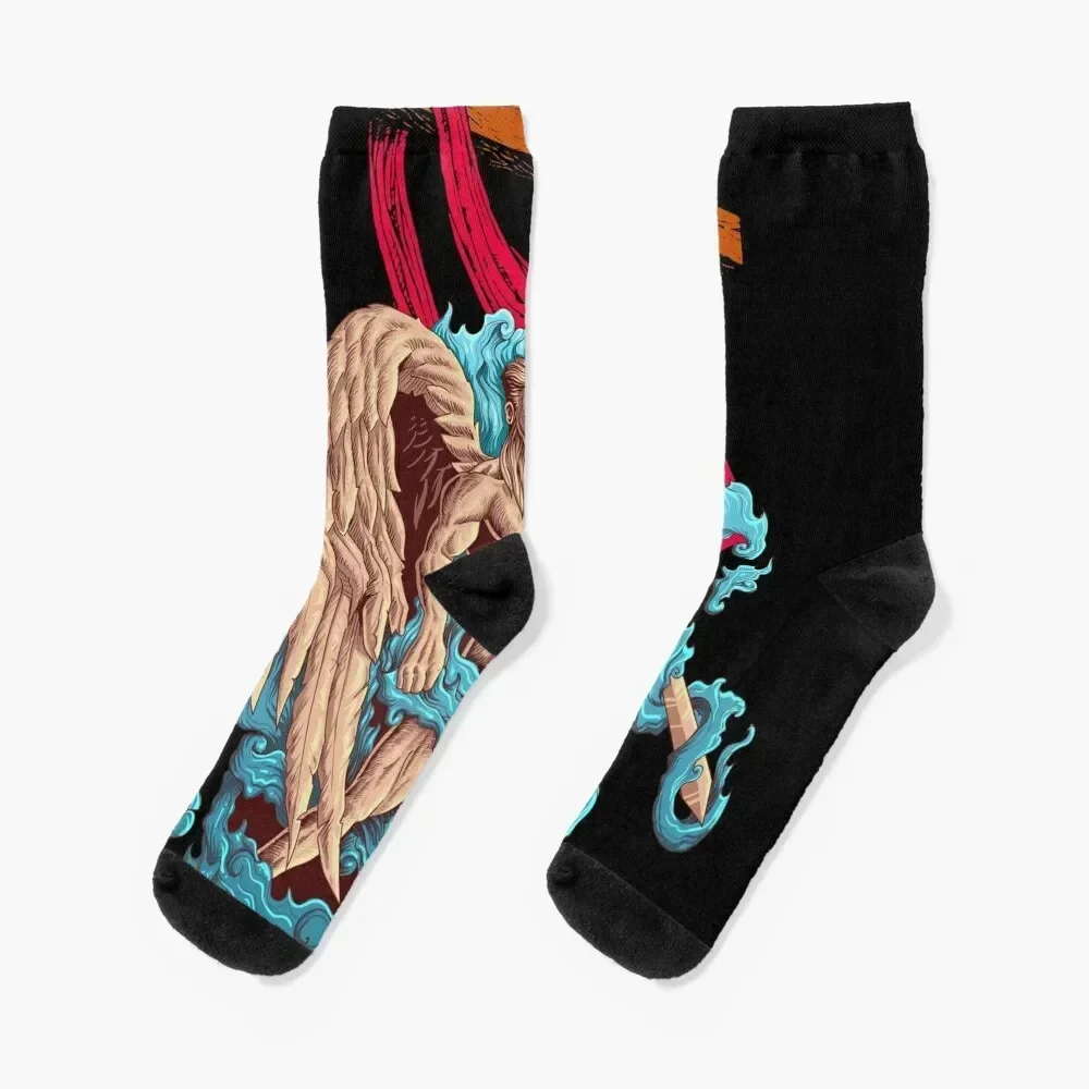 Archangel gabriel Socks New year's luxury gifts kawaii Socks Girl Men's