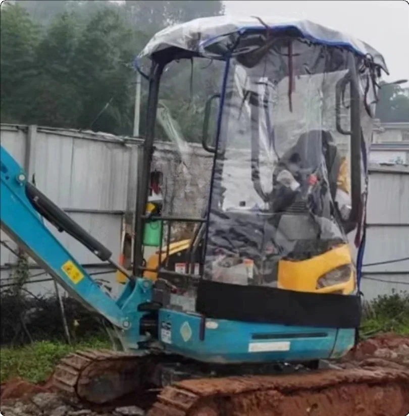 Mini Excavator Car Cover Warm Awning Thickened Pvc Windproof For Yanmar 35
