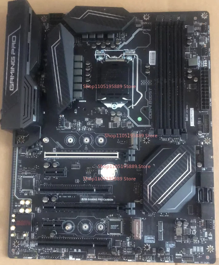 

Support for MSI B250 GAMING PRO CARBON main board 1151 i565006600i767007700k