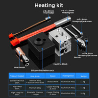 300° Upgrade Hotend Kit For For CREALITY Ender 3 S1/S1 Pro/CR-10 Smart Pro/Sermoon V1 Bimetal Heat Break Throat 3D Printer Parts