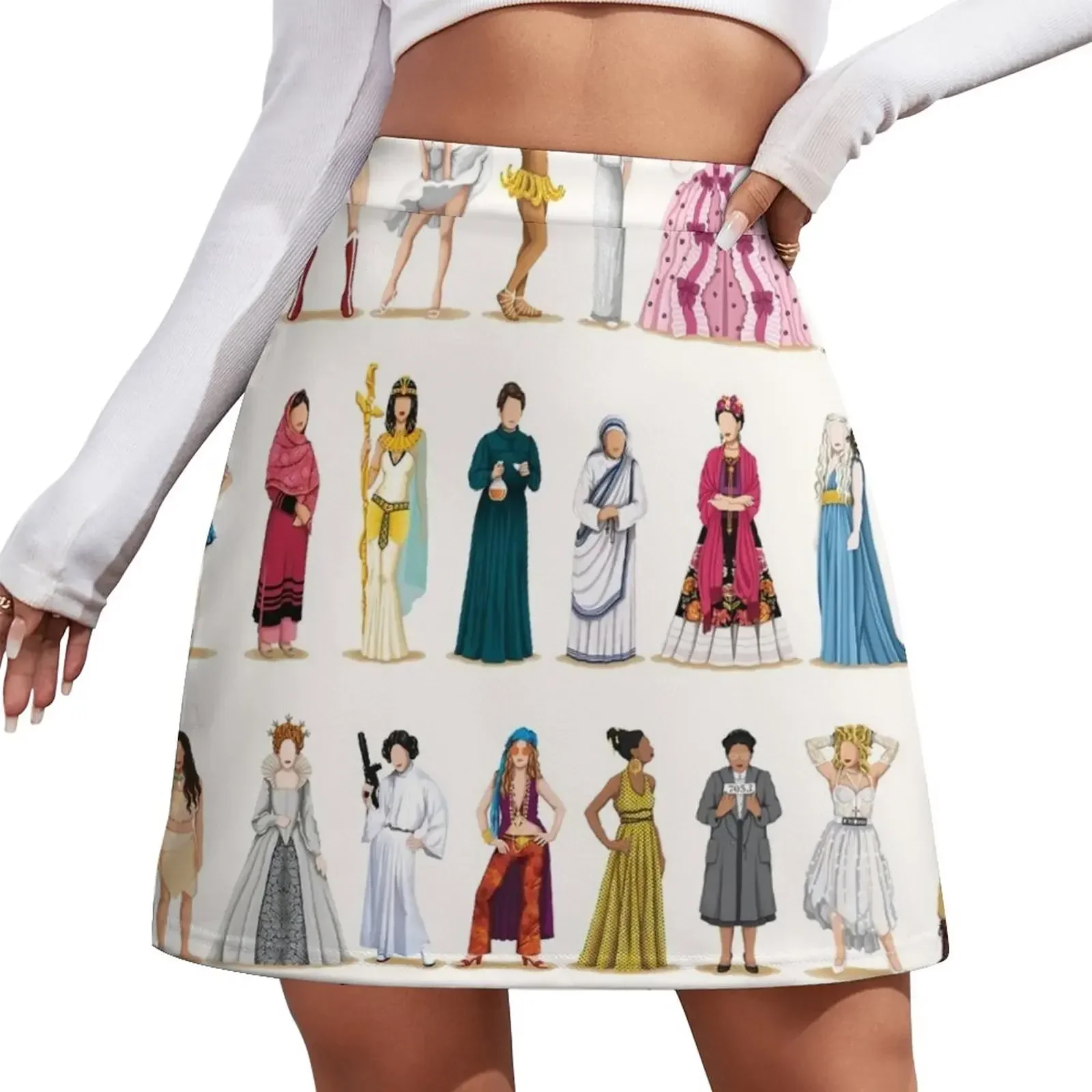 

Who Run The World Mini Skirt girls skirt korean clothes ladies skirt for woman