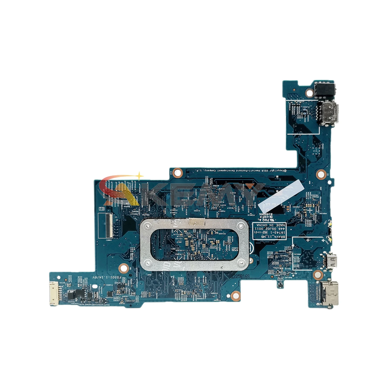 AKEMY For HP 18743-1 Mainboard Pavilion X360 11-AP 11M-AP Laptop Motherboard With N5000 CPU 2G/4G-RAM