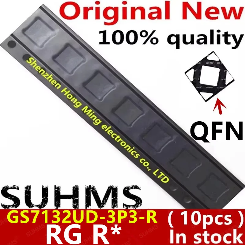 (10piece)100% New GS7132UD-3P3-R GS7132UD GS7132 RG JT QFN-4 Chipset