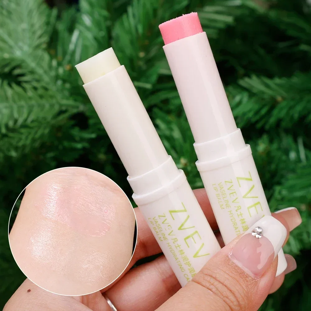 Farbe ändern Lippenbalsam Transparenter feuchtigkeitsspendender Lippenbalsam Dauerhafter Anti-Riss-Anti-Trocken-Lippenstift Lippenpflege Lippen Make-up Kosmetik