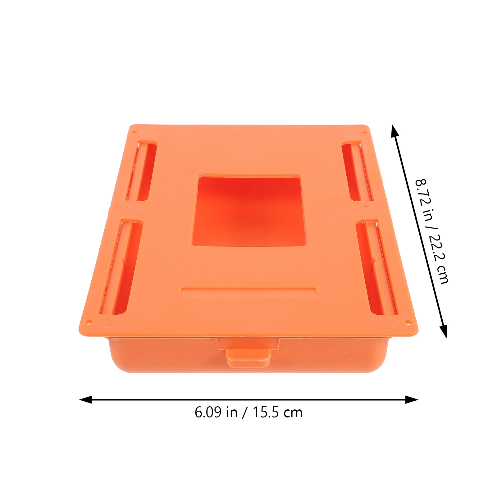 

Orange Large Desk Drawer Storage Box Under Table Organizer Space Saving Tidy Desktop Stationery Cosmetics