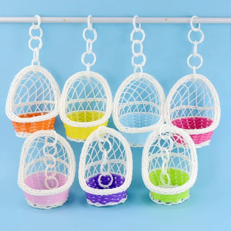 Swing Nest Cages Hanging bed Hamster Hammock Garden Decoration Parrot Basket Small Pet Cradle Weaving Bird Nest Hammock