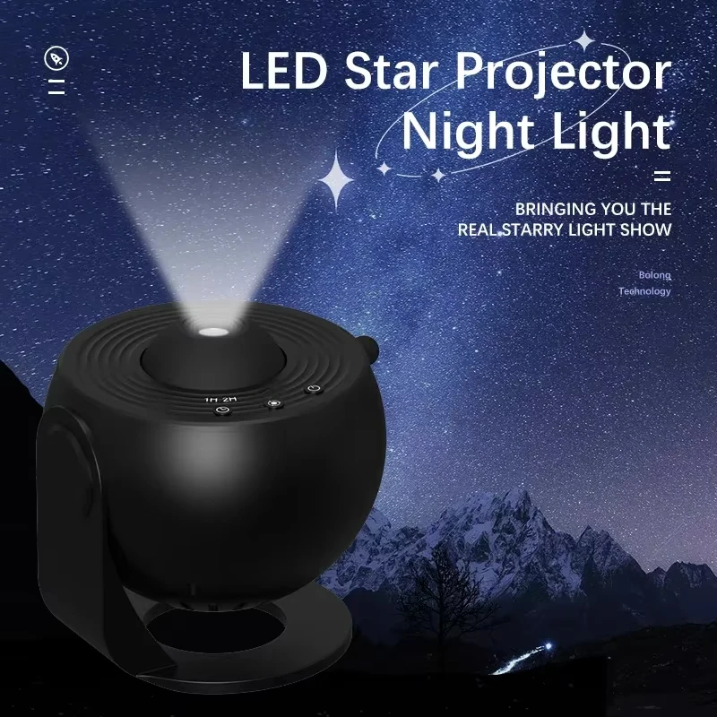 New Meteor 12 in 1 Ultra Clear Galaxy Projector Ultra Clear Night Light Lamp Rotary Space Ball Planetarium Projector Lights