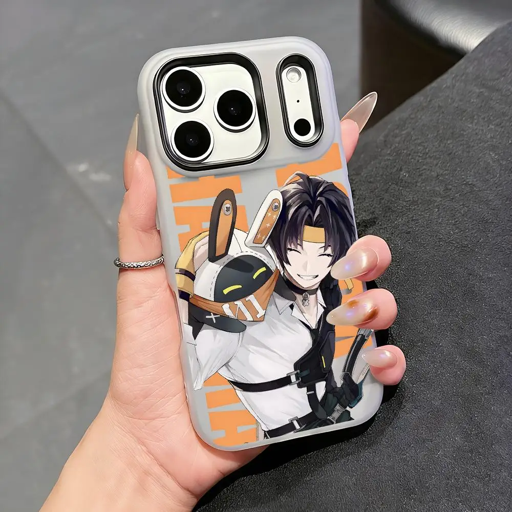 Game Wise Z-Zenless Zone Zero Phone Case For iPhone 18 17 16 15 14 13 Pro Max Plus Mini Case Clear Jelly Shockproof Soft Cover