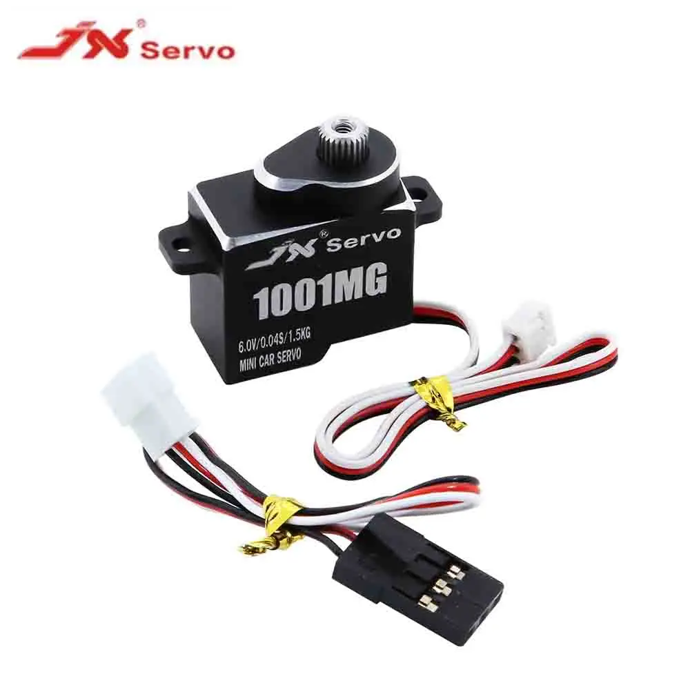 

JX PDI-1001MG Micro Servo 1.5KG Digital Servo Metal Gear Coreless Motor 6.0V for Cars Helicopter Crawler RC Tools