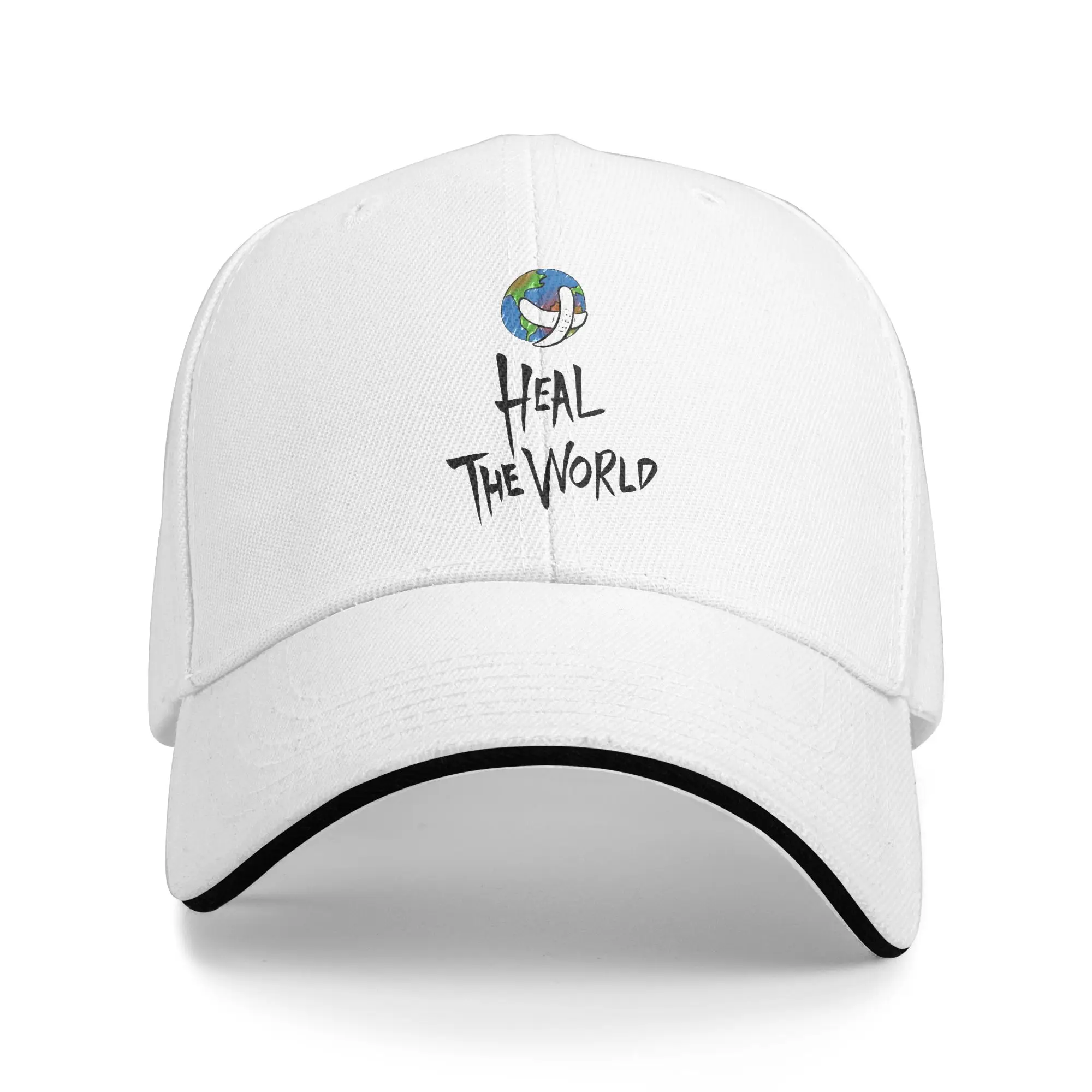Heal The World MJ Signature michaels jacksons Cap For Men Women Fashion Baseball Cap  Trucker Hat Golf Headewear Adjustable