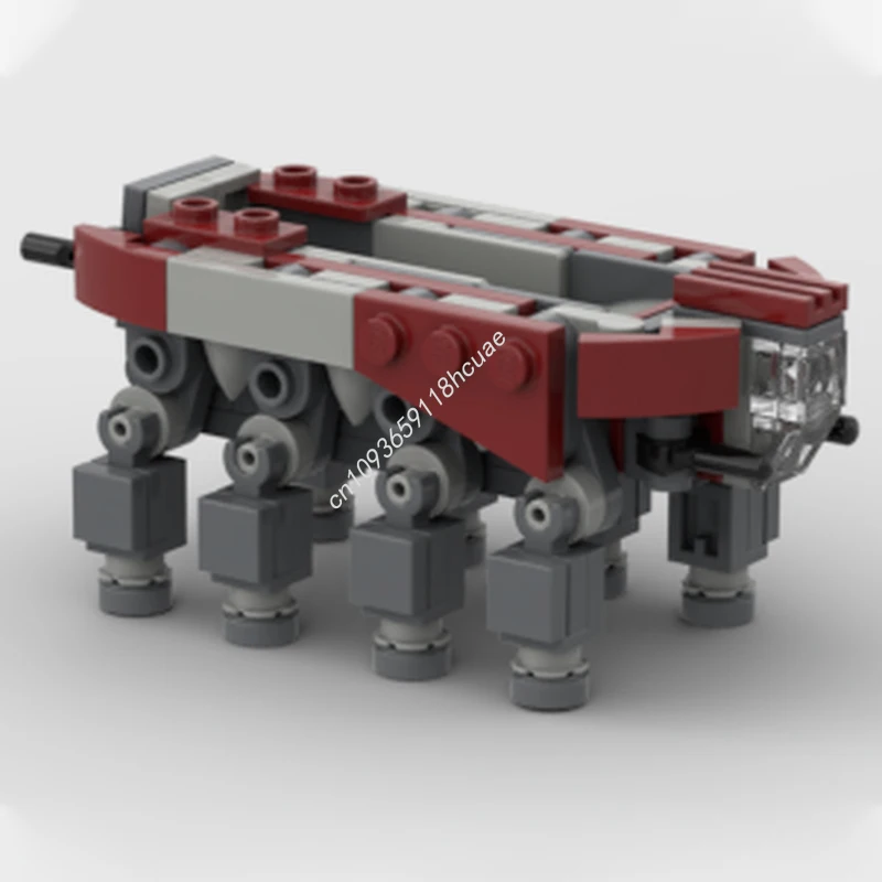 

122 шт. MOC Micro At-Ot Star Battle, строительные блоки для взрослых, коллекционная детская модель, конструкция, сделай сам, сборка, рождественская игрушка в подарок