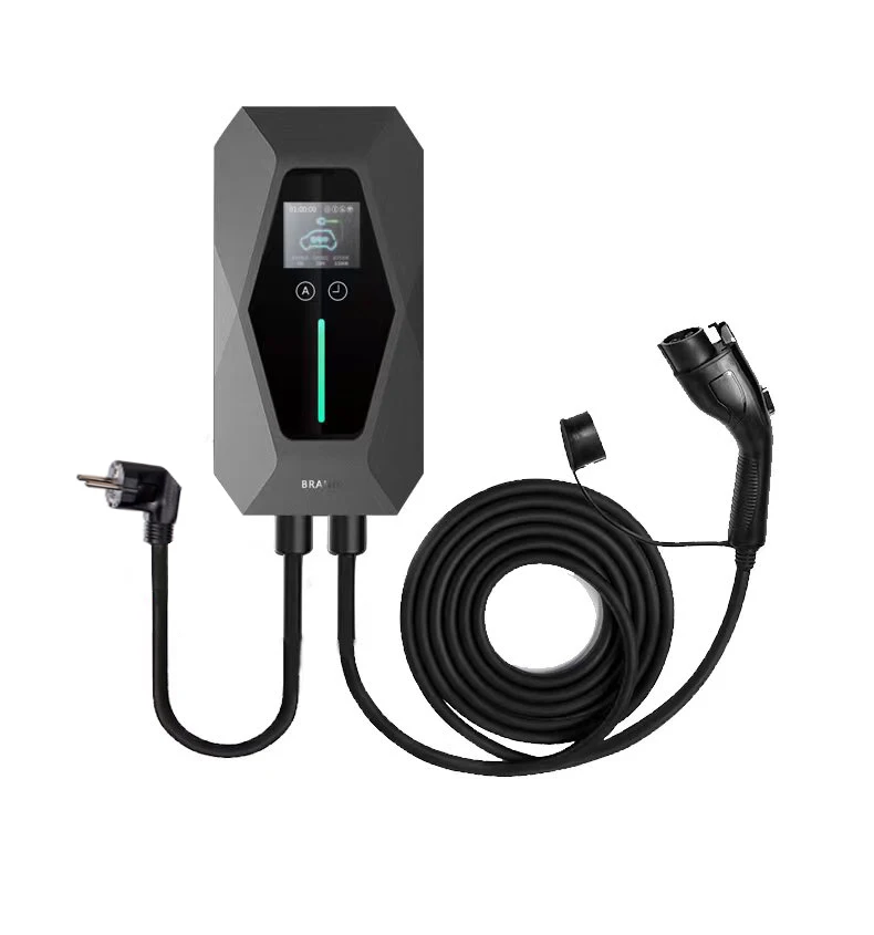 7KW Smart EV Charger New 32A Type 2 Wall-Mounted Fast Charging Station EU Compatible Electric Vehicles Including Used