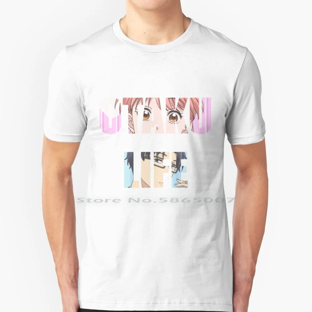 Life Ni Koi Wa Muzukashii Poster 100% Cotton T Shirt Life Ni Koi Wa Muzukashii Love Is Hard For Wotakoi Tee Short Sleeve Long