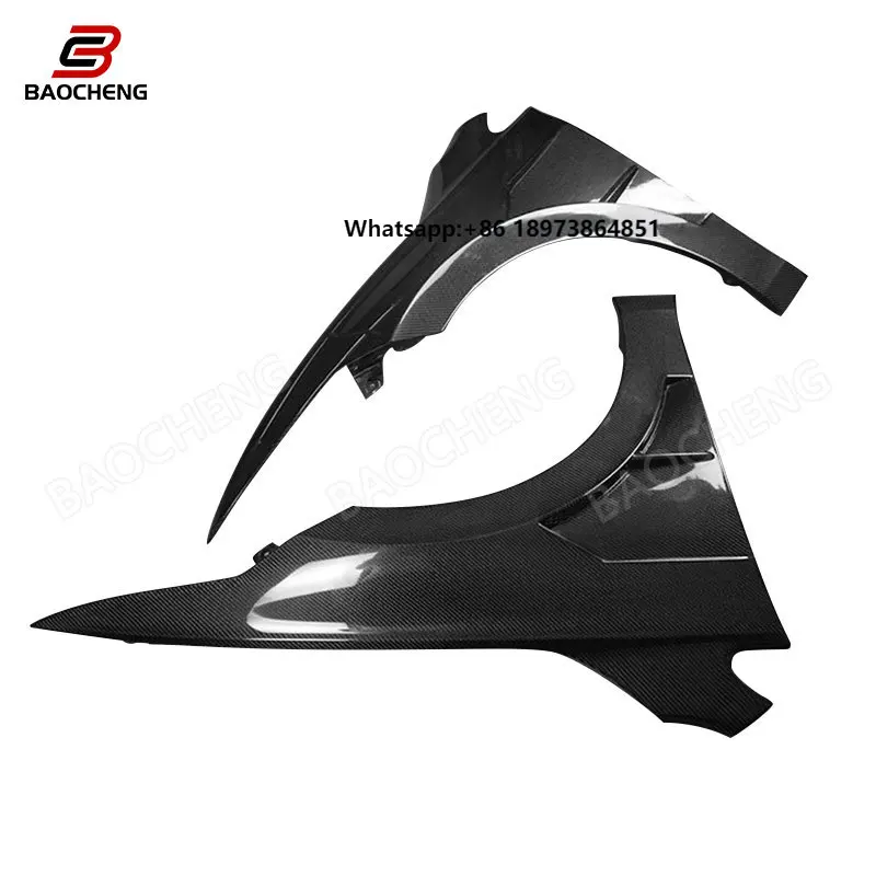 

For Golf 8 Mk8 2021 RLINEGTI Modified Carbon Fiber Fender Gti Custom Auto Glossy/Matte Finish Products Car Modified
