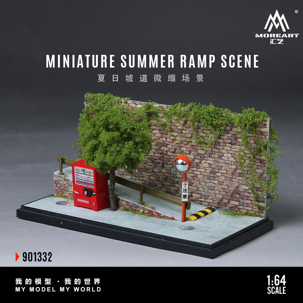 

Предзаказ: Миниатюрная модель летней сцены More Art 1:64, диорама парковки для демонстрации и в подарок