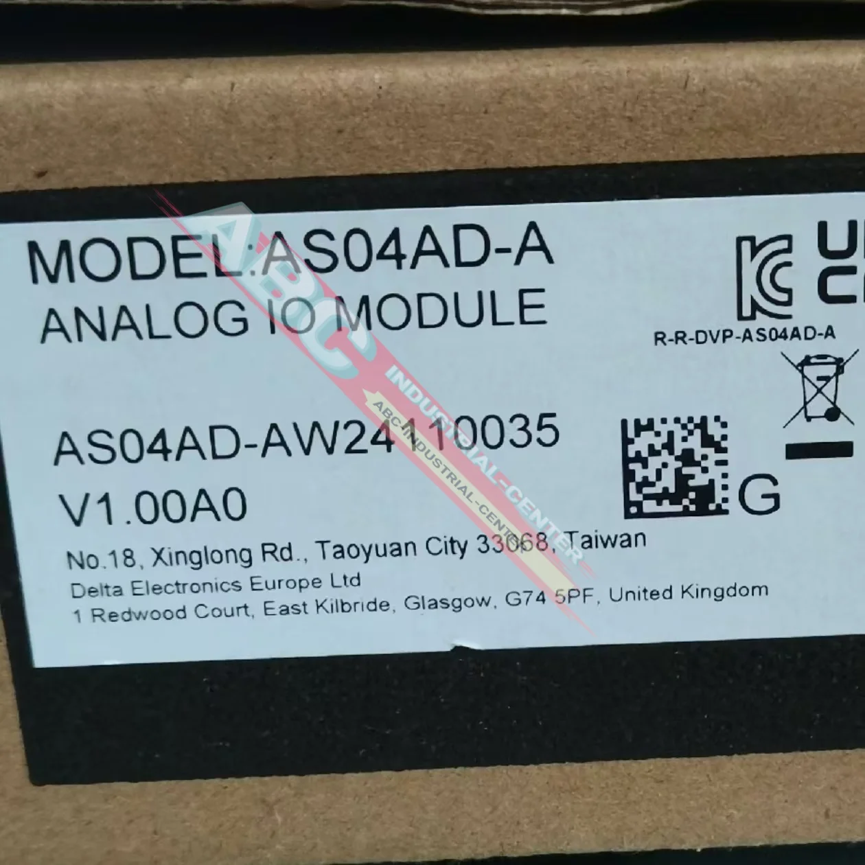 AS06RTD-A 100% وحدة AS06XA-A PLC جديدة