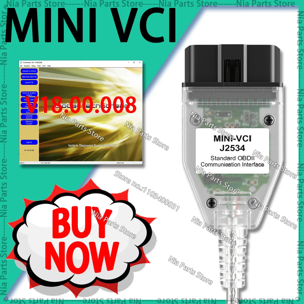 

MINI VCI для Toyota Techstream V18.00.008 автомобильные диагностические инструменты для Lexus для Scion Cars ECU программирующее оборудование ремонт последний