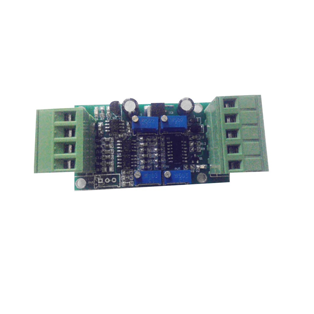 DC12-24V JY-S65 Load Cell Transmitter Amplifier Module 0-5V 4-20mA Current and Voltage Transmitter Force Measurement Load Cell