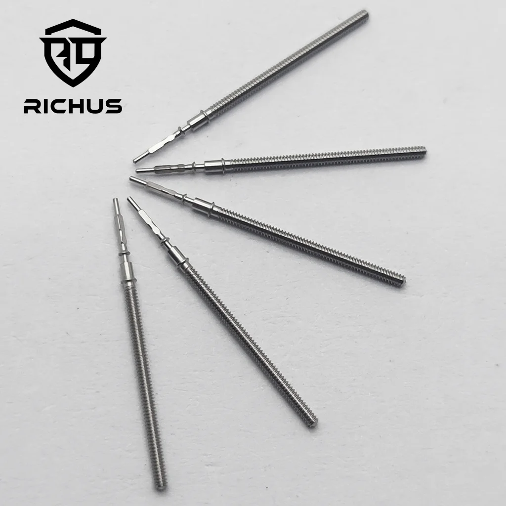 RICHUS VH31 Watch Stem Stainless Steel Fit VH31 VH60 VH61 VH63 VH64 VH65 VH67 VH68 VH83 VH88 VJ24  Watch Parts Crown Stem - view 3
